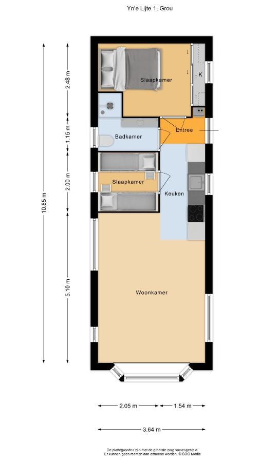 Huskes Hus En Hiem - Rent As One - Chalets 65 & 66 Vila Grou Exterior foto