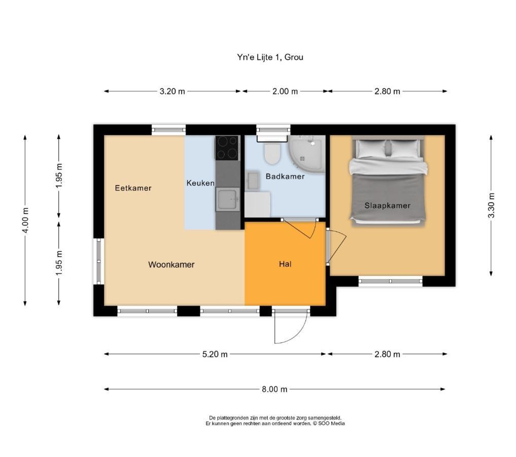 Huskes Hus En Hiem - Rent As One - Chalets 65 & 66 Vila Grou Exterior foto